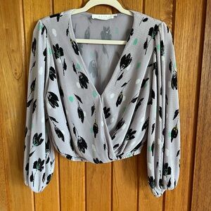 Women's ASTR the Label Purple Top, size small- like new!